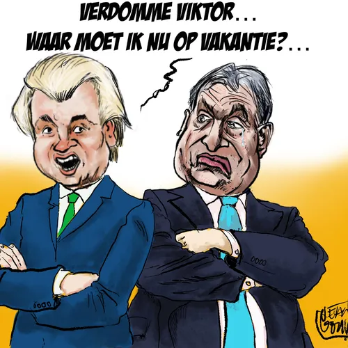 Geert Wilders is een adresje in Hongarije kwijt