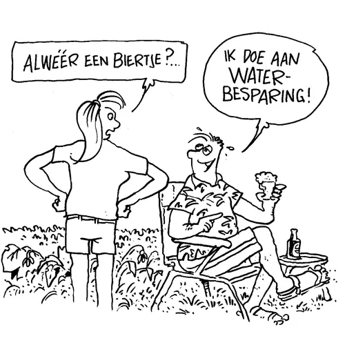 Creatieve oplossing voor watertekort