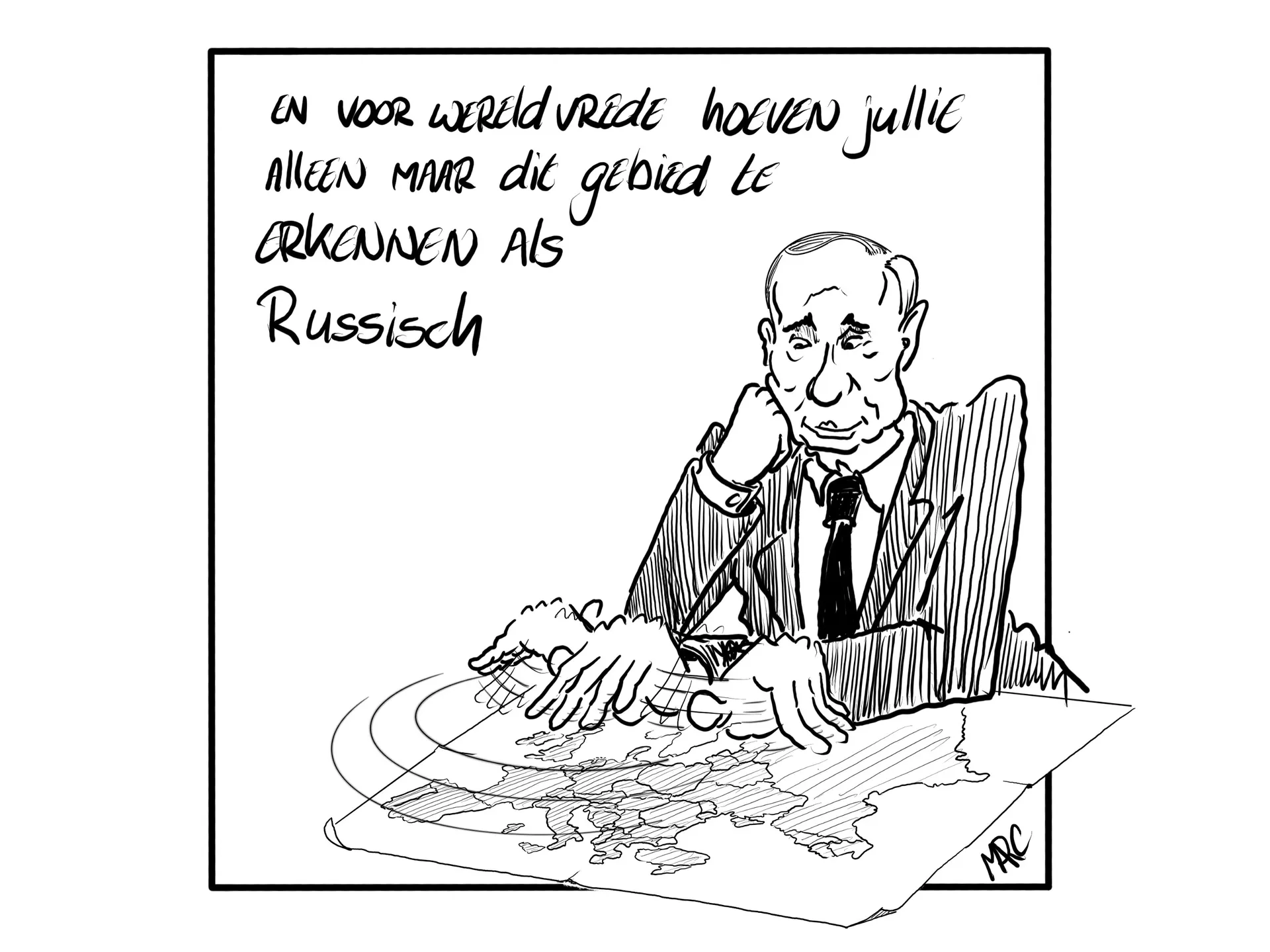 Afbeelding van Rusland eist delen van Oekraïne op als voorwaarde voor vrede