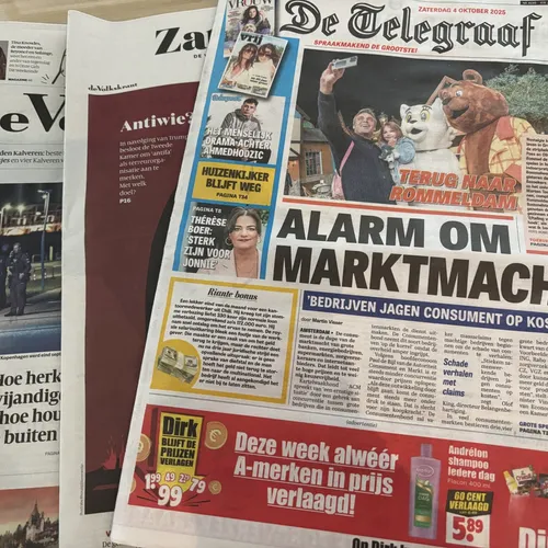 Ik lees twee kranten om te voelen waar het wringt