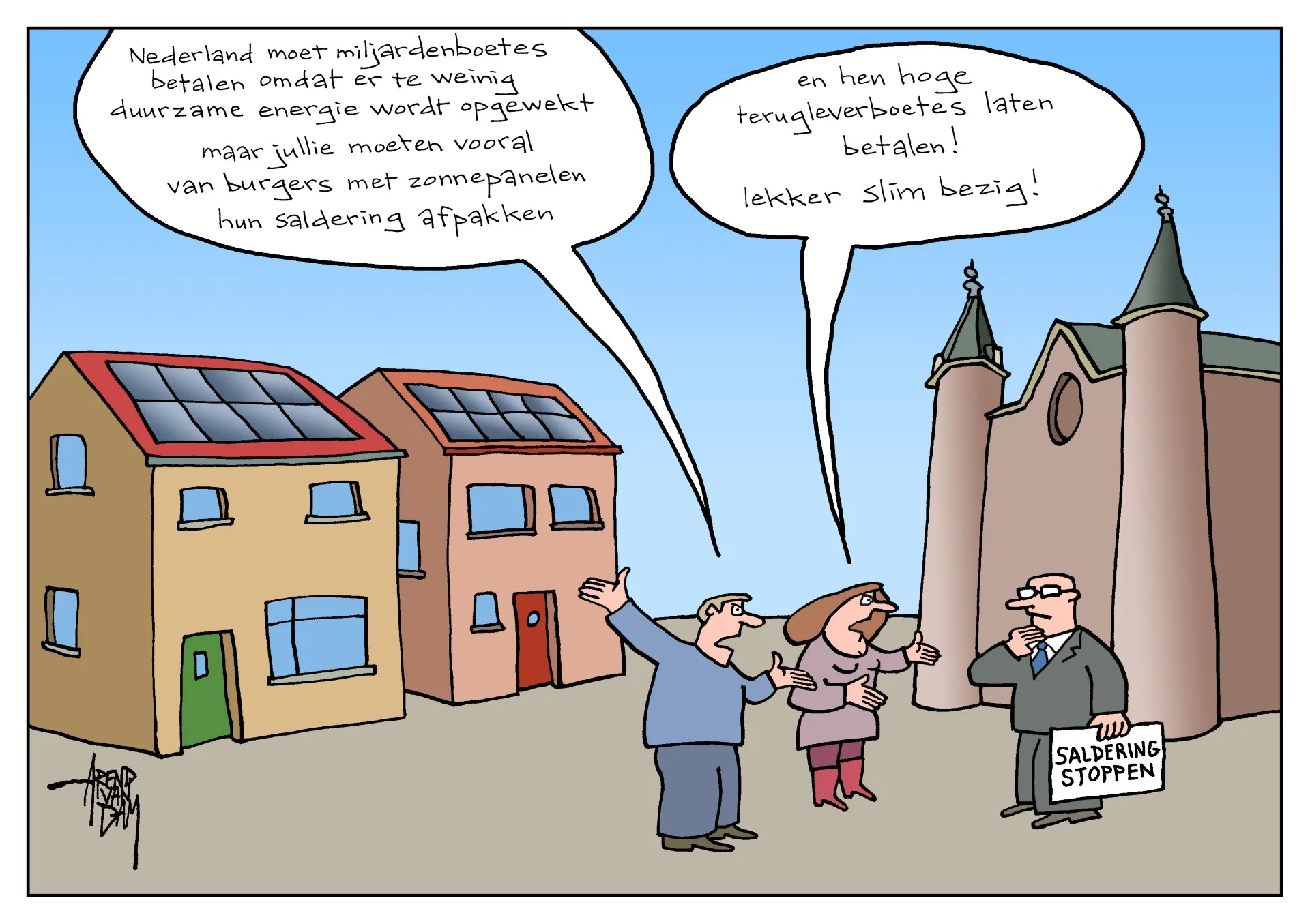 Afbeelding van Rechts frustreert opwekking duurzame energie, Nederland betaalt een hoge prijs
