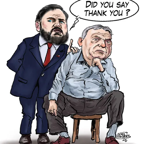 J.D. Vance, altijd bereid te helpen...