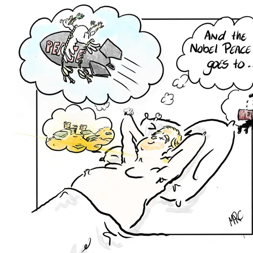 De natte dromen van Trump