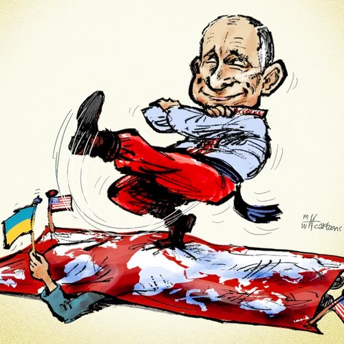 Kozakkendans gesponsord door de Verenigde Staten