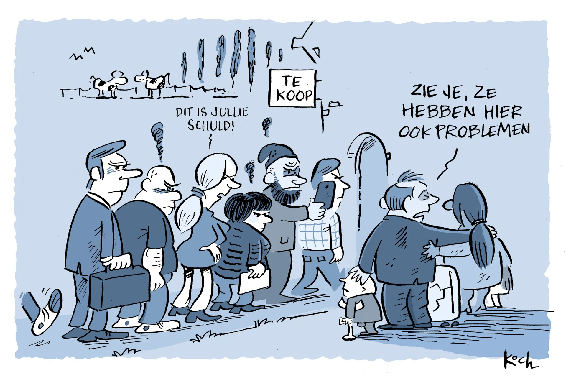 Afbeelding van Huizenkopers hebben het pas echt zwaar