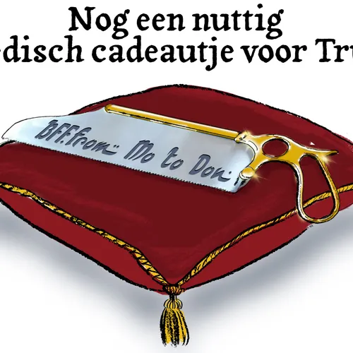 Nog een nuttig Saoedisch cadeautje voor Trump