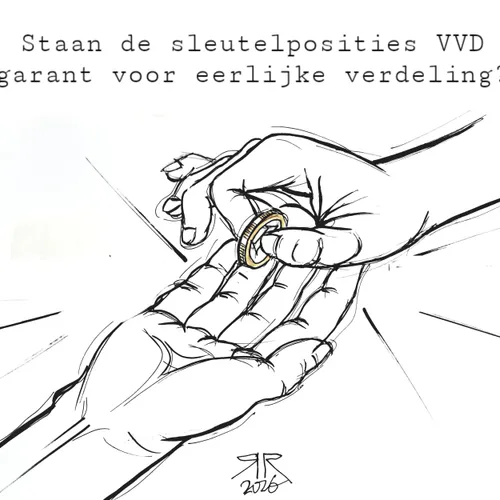 De VVD gaat over het geld