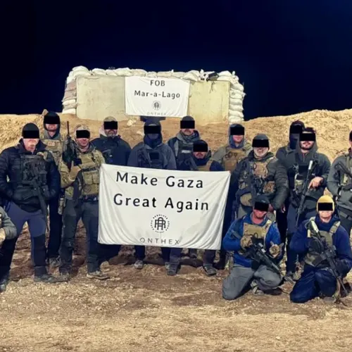 Amerikaanse moslimhaat-motorclub ingezet op hulpverleningslocaties Gaza