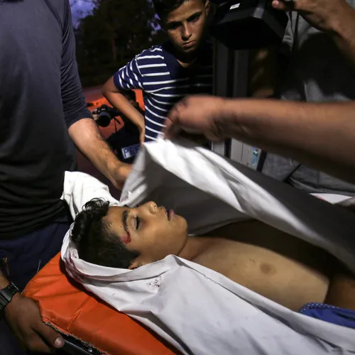 Leger Israël schiet gericht op Palestijnse kinderen
