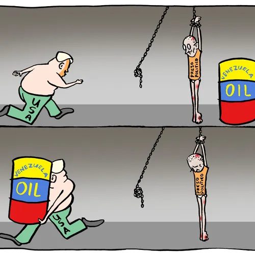 Trump schiet Venezolanen te hulp