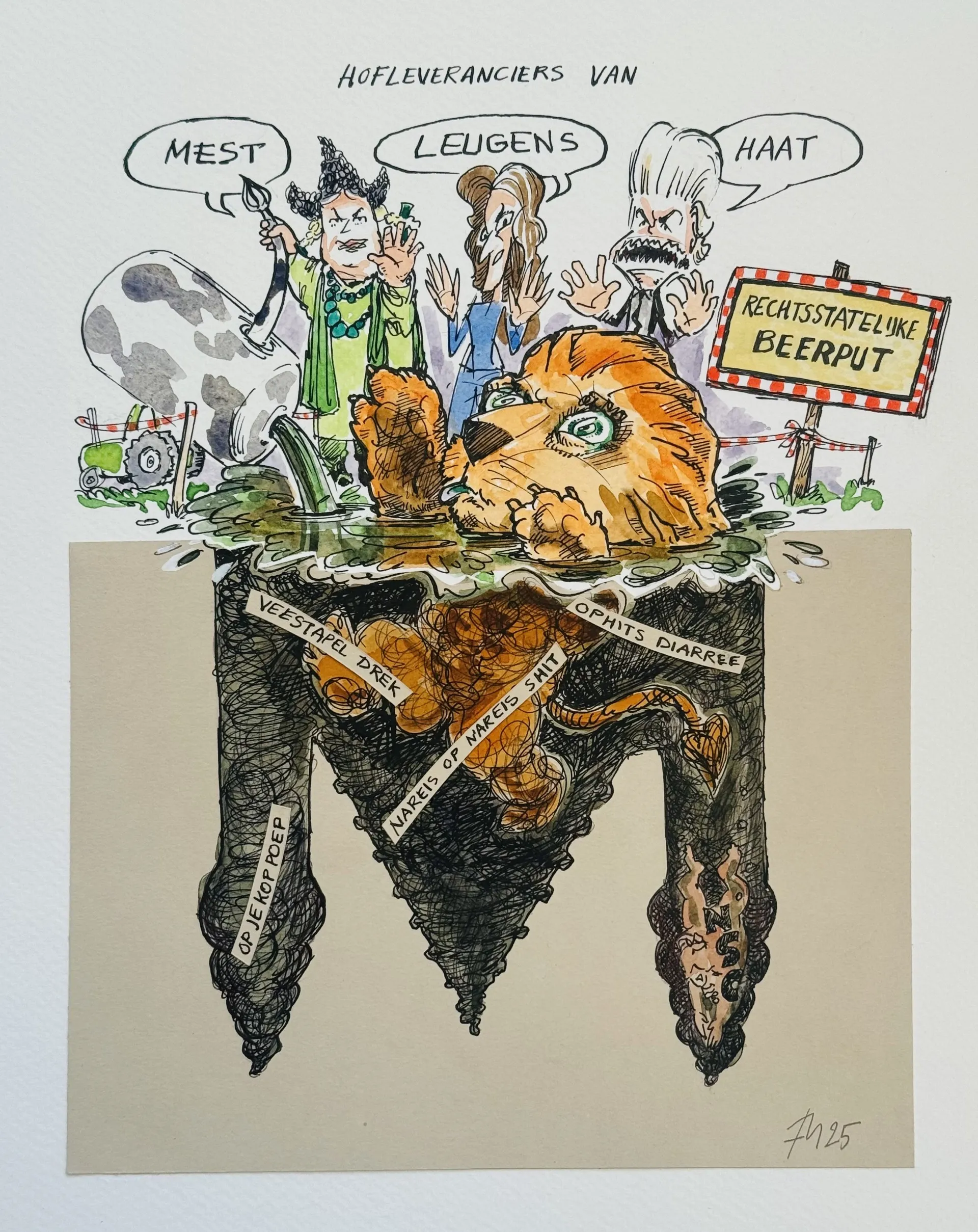 Afbeelding van Hoe de rechtsstaat kopje onder dreigt te gaan