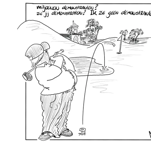 Miljoenen demonstranten bij protesten tegen Trump