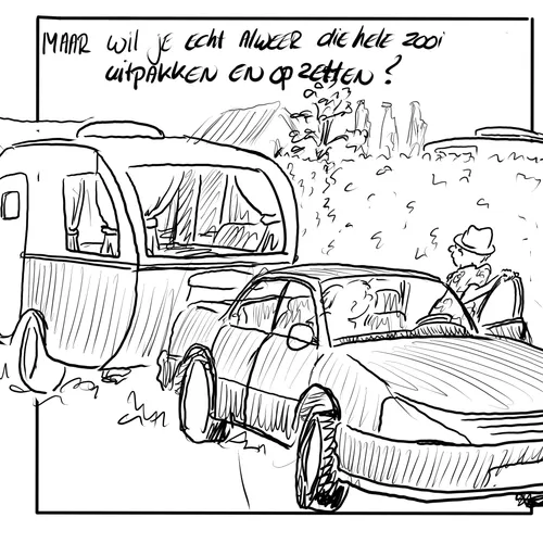 Rondtrekken door Europa