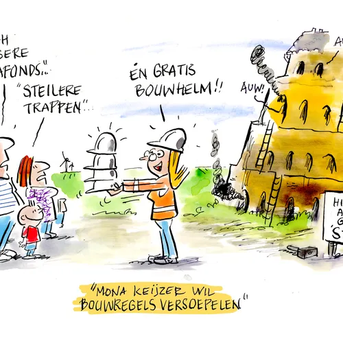 Mona Keijzer wil de bouwregels versoepelen