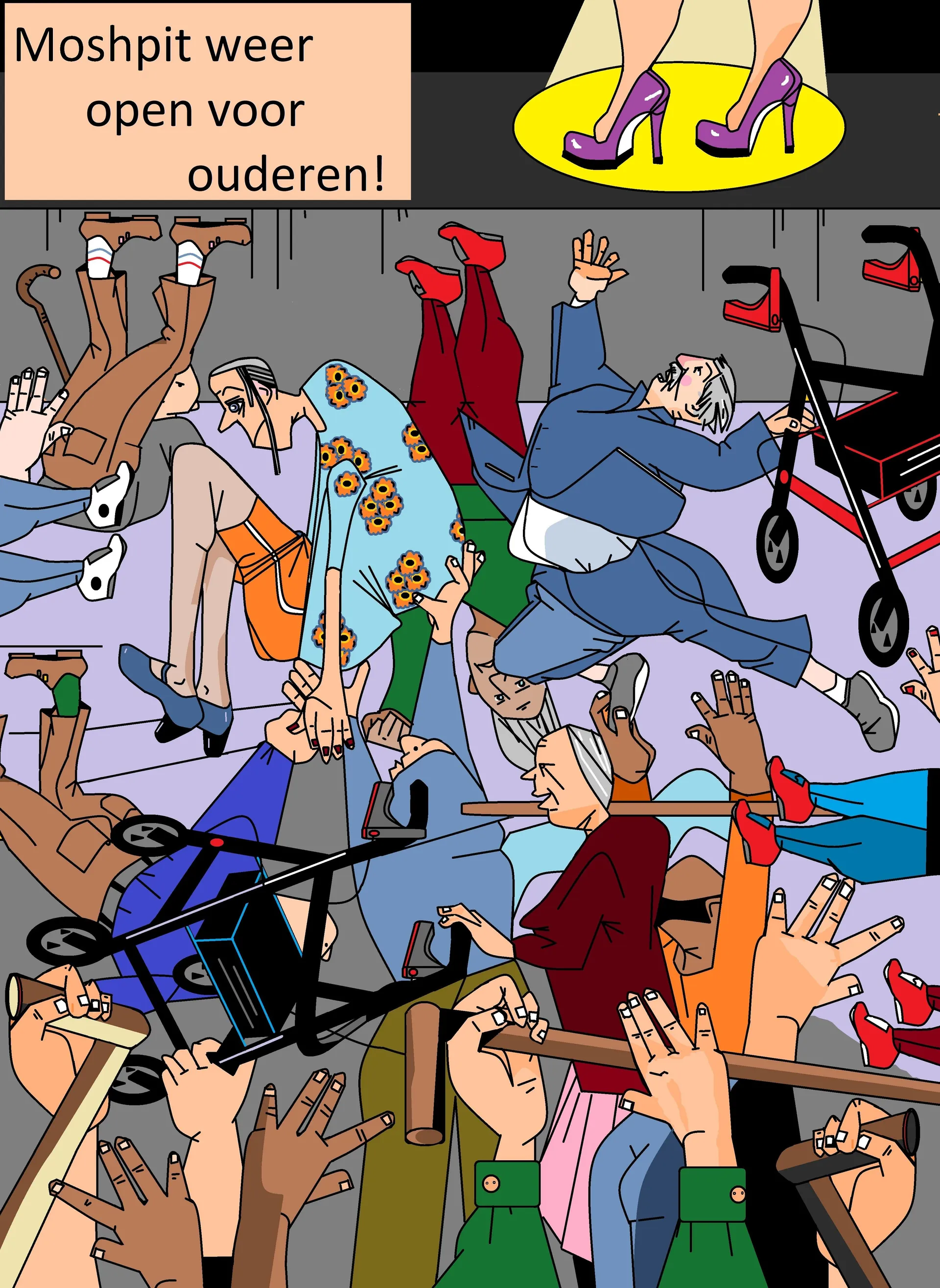 Wie hoort er wel en niet in de moshpit thuis? - Joop - BNNVARA