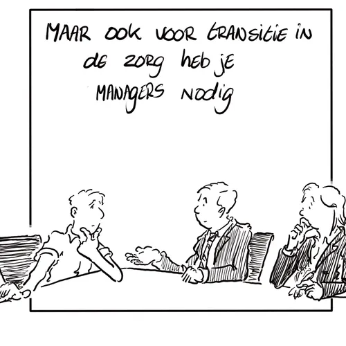 Dertig tot veertig procent van het zorgbudget gaat niet naar patiëntenzorg