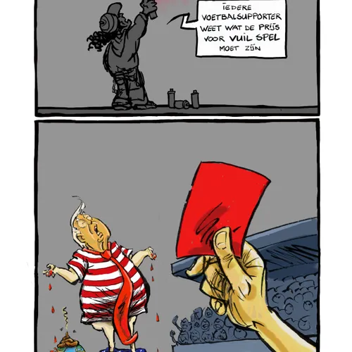 Pas voetbalregels toe op Trump