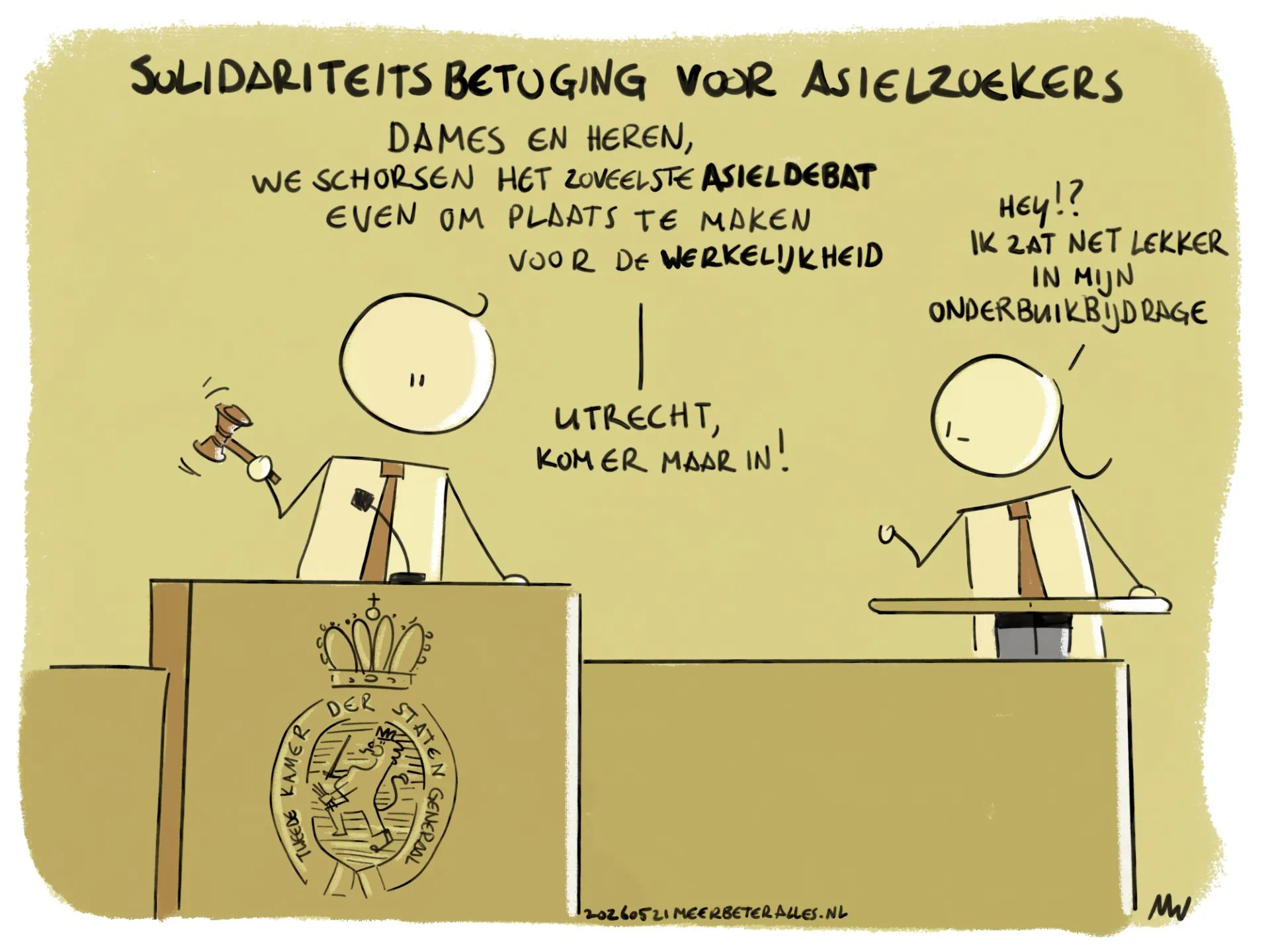 Afbeelding van Duizenden mensen in Utrecht spreken steun uit voor opvang vluchtelingen