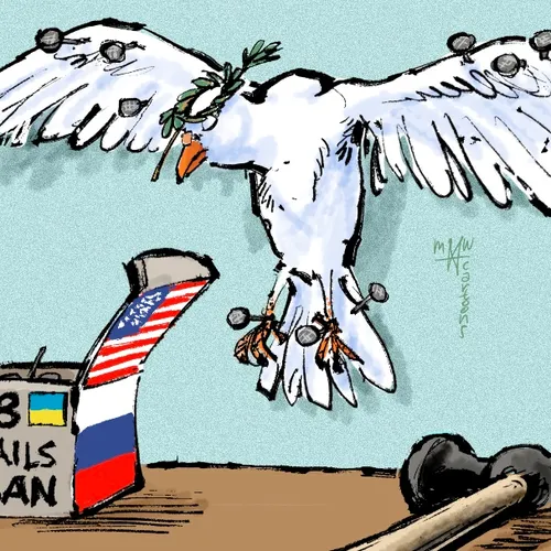 Amerikaans-Russisch ‘vredesplan’ voor Oekraïne