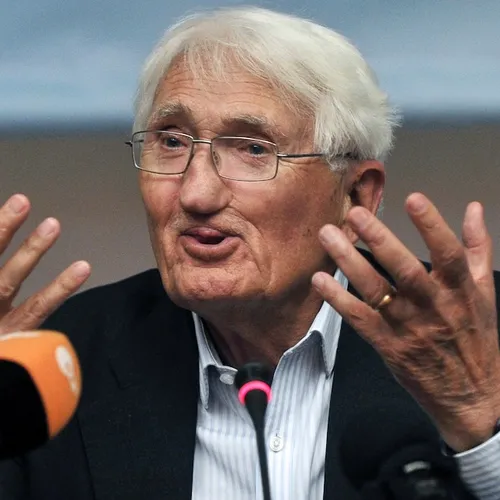 Jürgen Habermas, een van de belangrijkste Europese denkers, op 96-jarige leeftijd overleden