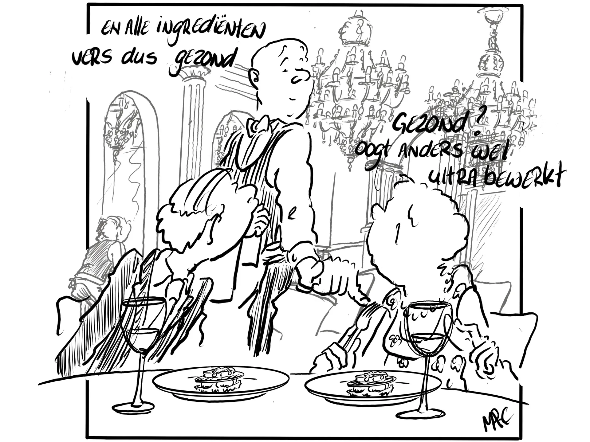 Afbeelding van Superbewerkt voedsel, zoals voorverpakte kant-en-klaar maaltijd uit supermarkt, is een gezondheidsrisico