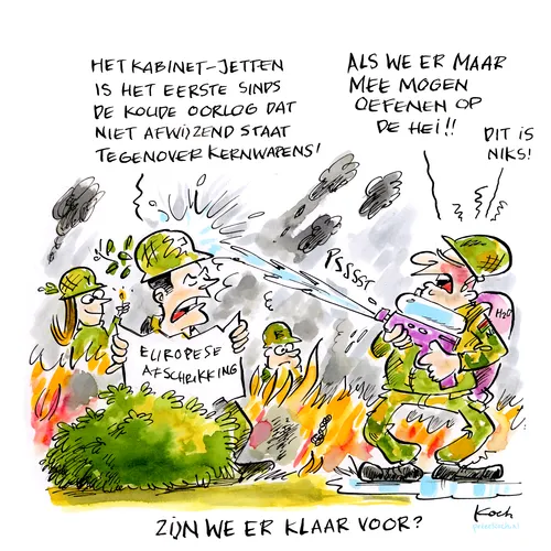 Zijn we wel klaar voor een sterkere krijgsmacht?