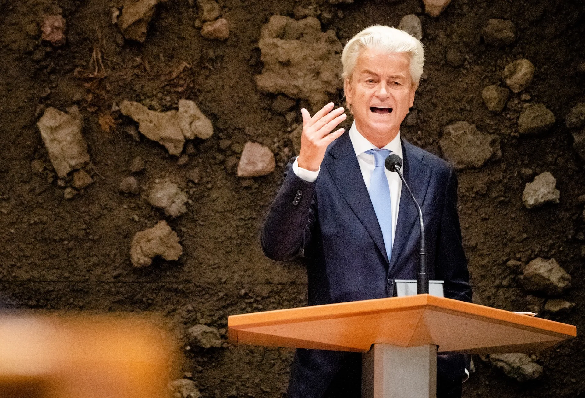 Afbeelding van Politie moet voor de tweede keer in een maand racistische lulkoek Wilders corrigeren