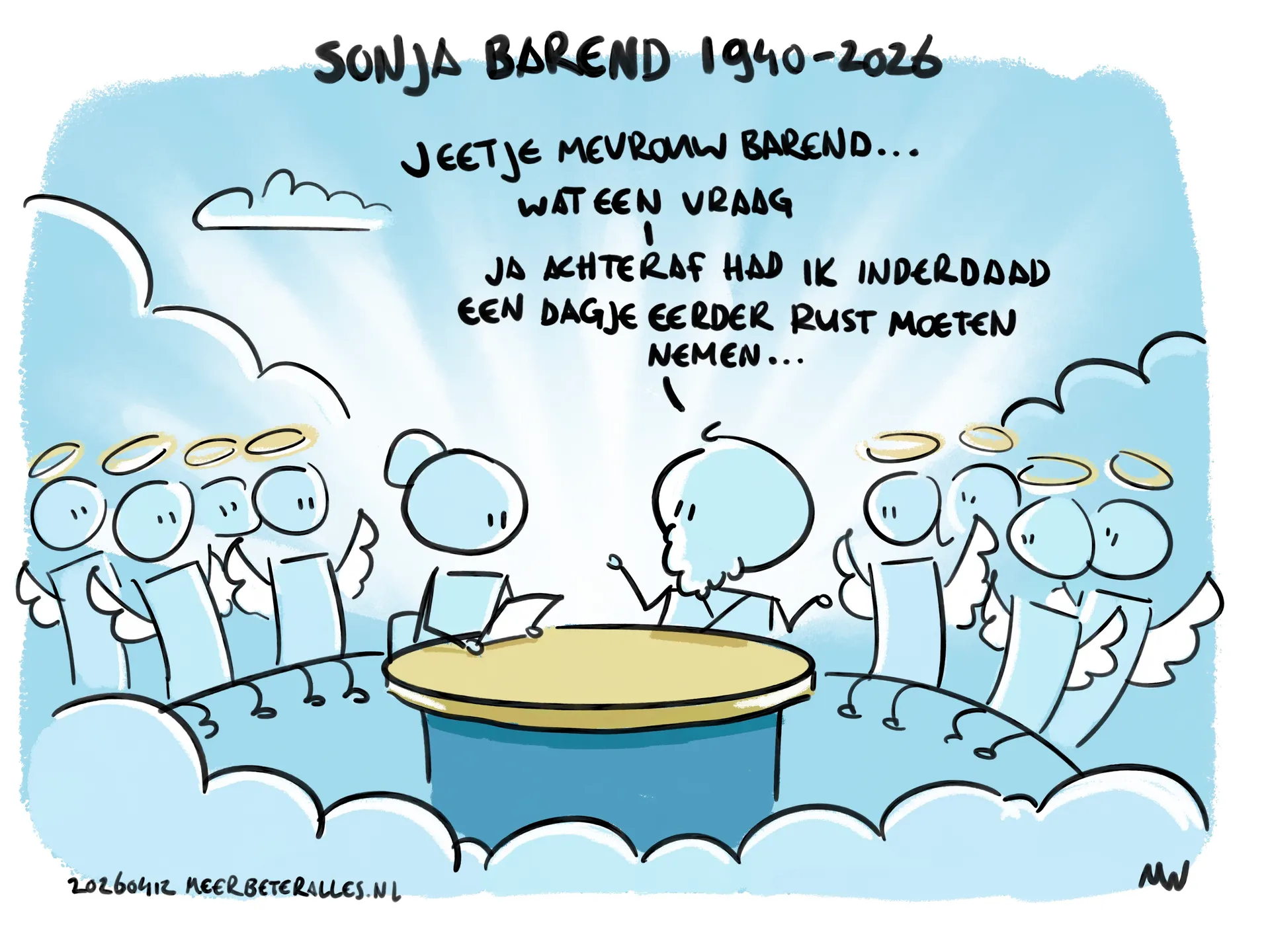 Afbeelding van Geen gast te groot voor Sonja