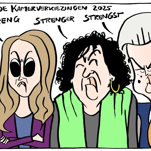 Harde strijd op de rechterflank in de politiek
