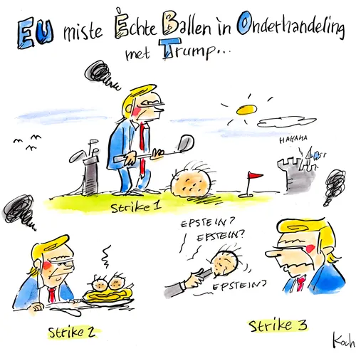 Trump snapt er de ballen van