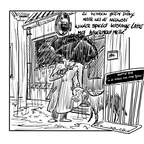 Waar de kroeg verdwijnt, verschijnt de koffiebar