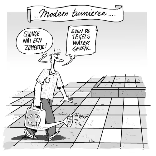 Modern tuinieren