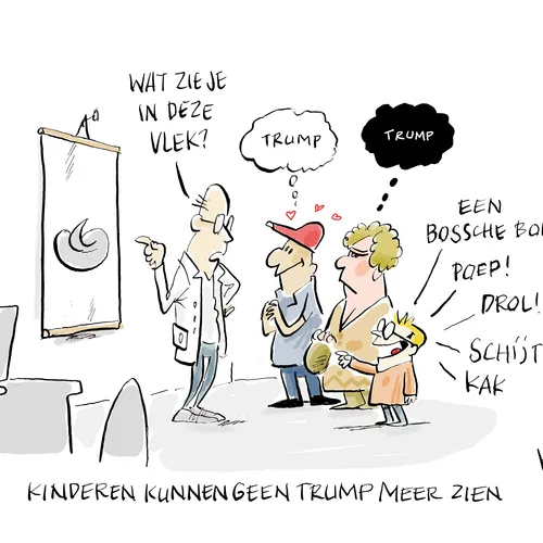 Overdosis Trump in het nieuws slecht voor de gezondheid