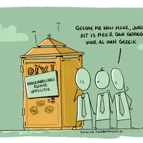 De onderhandelingsruimte voor de oppositie
