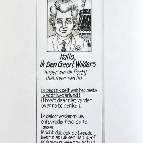 Geert Wilders houdt het simpel