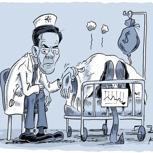 Rutte is geen Trump-fluisteraar, hij is  de gegijzelde nachtzuster van een Machiavellistische waanzinnige