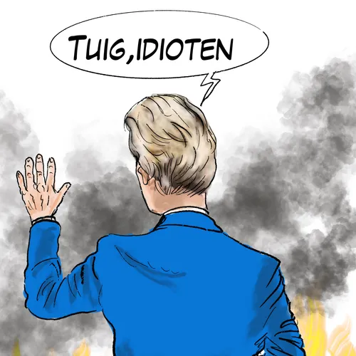 Ze nemen er allemaal afstand van