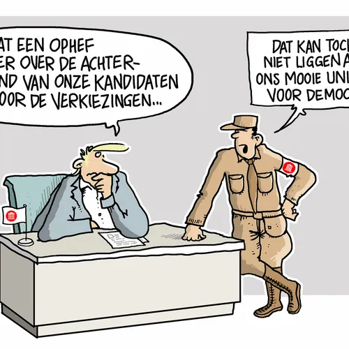 Forum-kandidaten bakken ze bruin