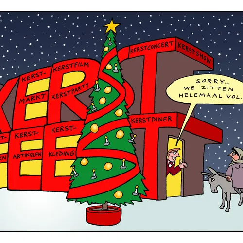 Godzijdank hoeft Jezus deze Kerst niet mee te maken