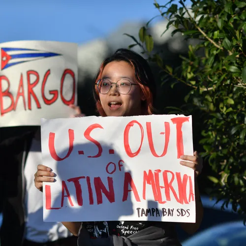 Socialisme is geen utopie, maar een voortdurende strijd tegen een vijandige Amerikaanse wereldorde