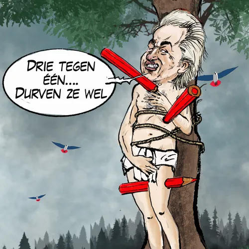Geert Wilders, het eeuwige slachtoffer