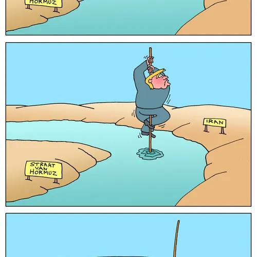 Trump waagt de sprong naar Iran