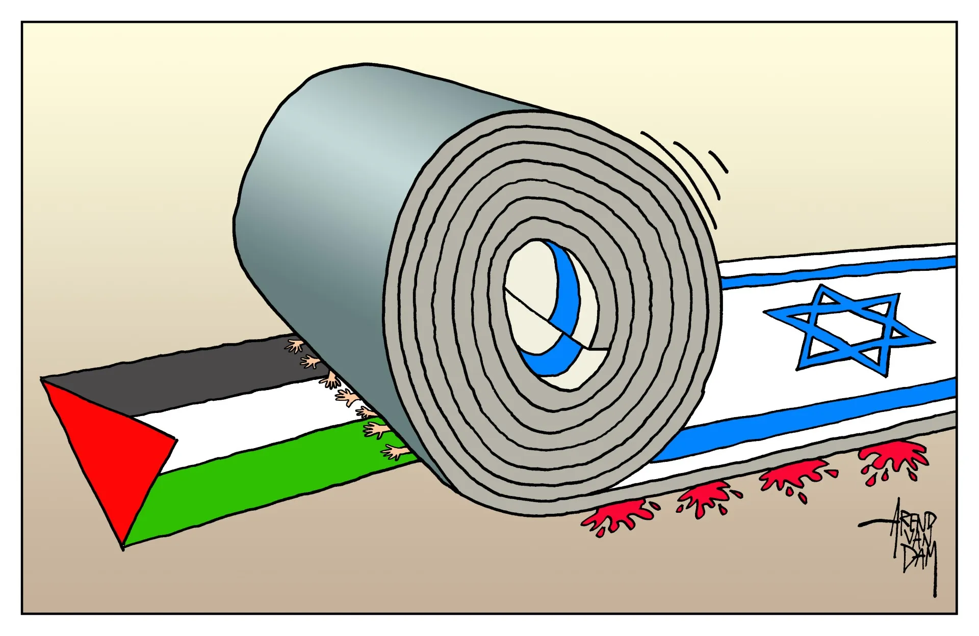 Afbeelding van Israël vermorzelt Palestijnen