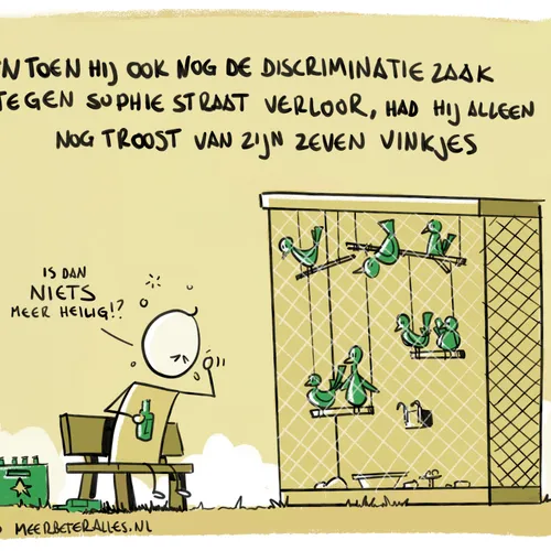 Is er dan niets meer heilig voor de witte man?