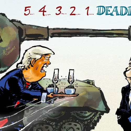 Trump stelt iedere keer een nieuwe deadline en dan...