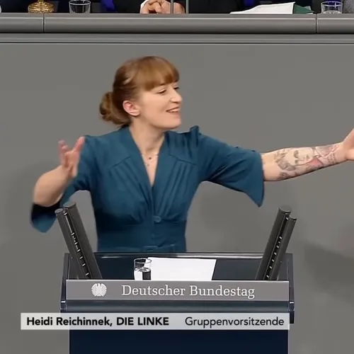 Dankzij deze vlammende speech stijgt Die Linke in de Duitse peilingen