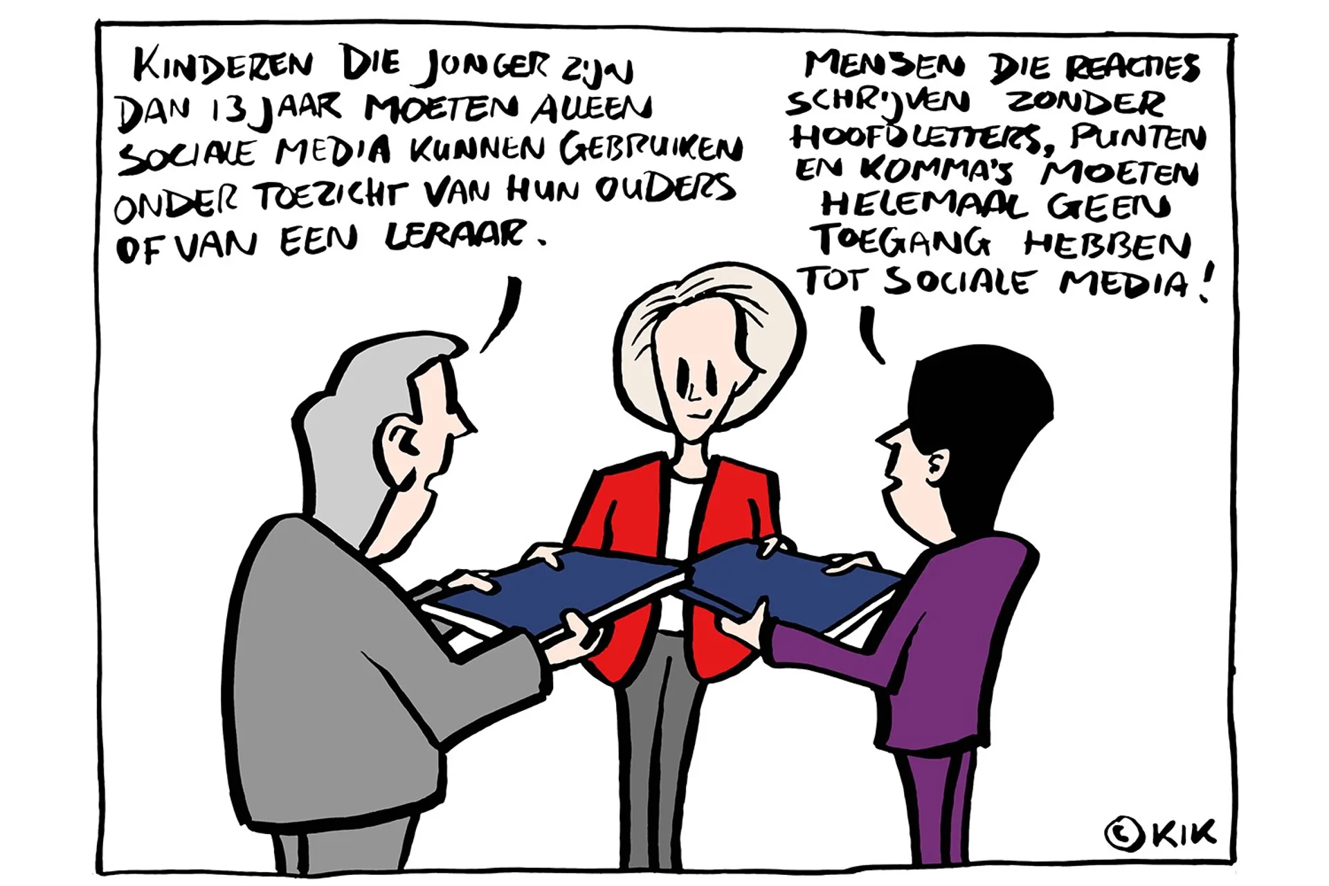 Afbeelding van Aanbevelingen aan Ursula von der Leyen voor het gebruik van sociale media