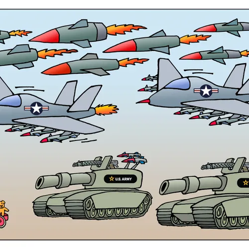 Trump heeft het nieuwe speelgoed ontdekt