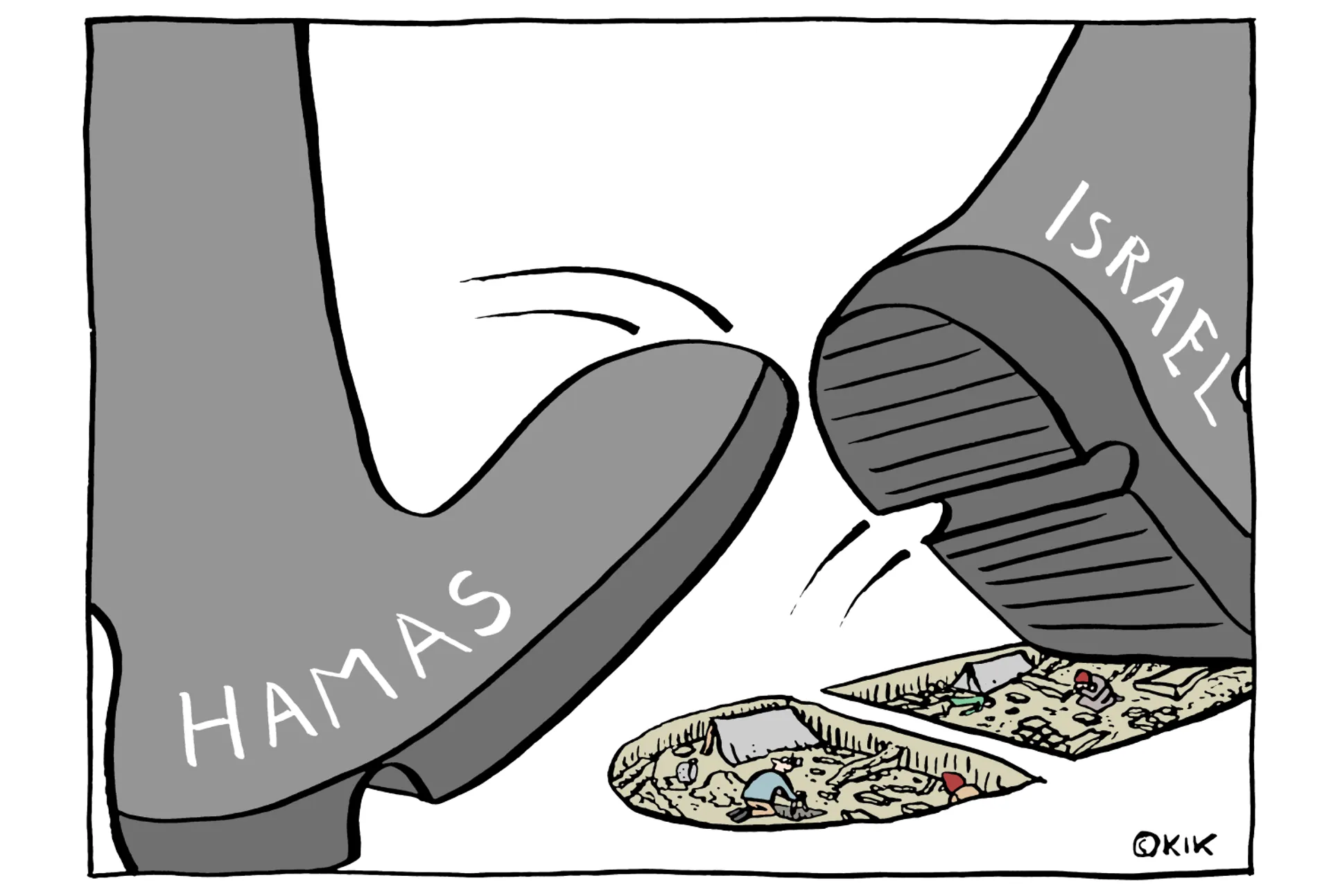 Afbeelding van Het lijden in Gaza houdt niet op