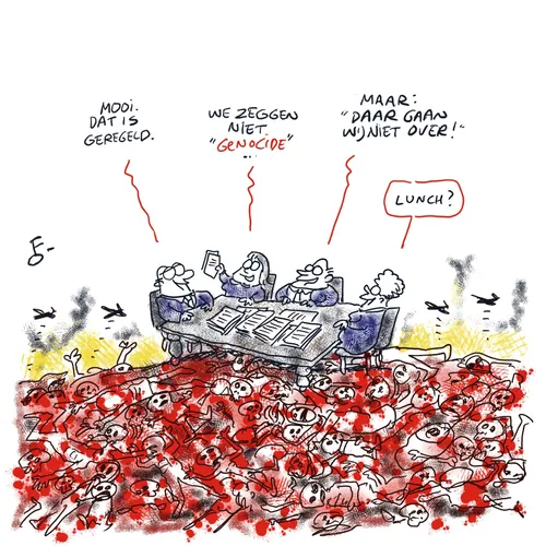 Kabinet spreekt zich niet uit over Gaza